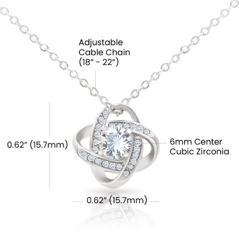 To My Bonus Daughter – Always Shine Like The Brightest Star Necklace