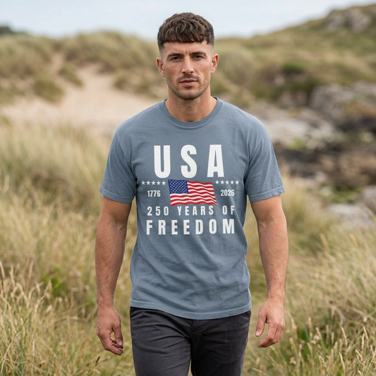 USA 1776-2026 250 Years of Freedom T-Shirt