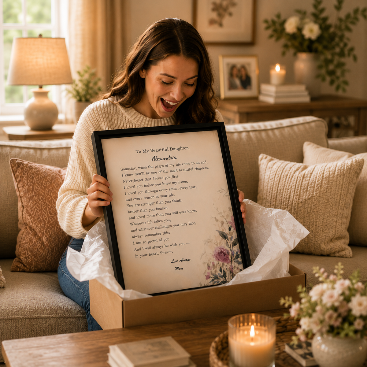 To My Daughter — A Gift From Mom She’ll Never Forget