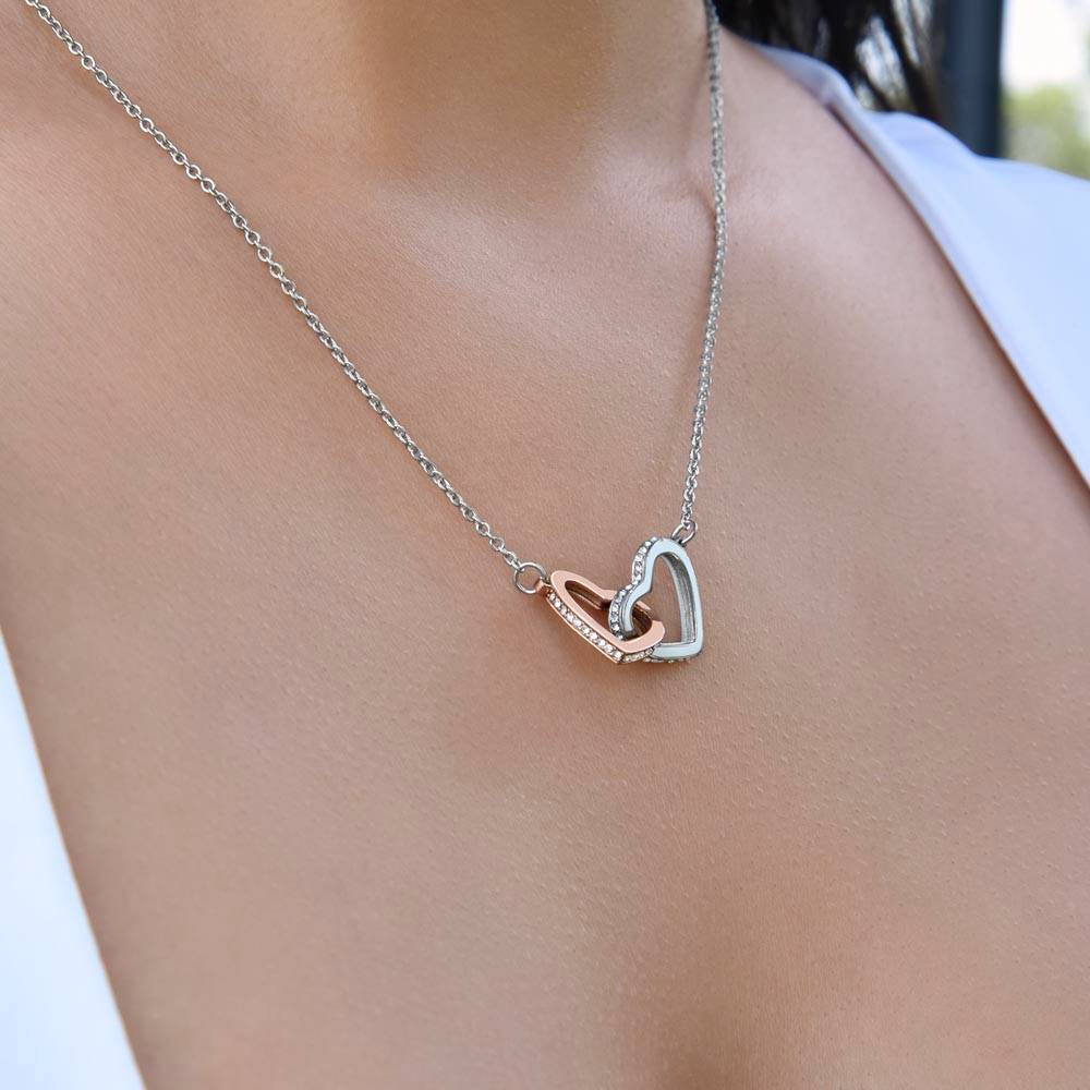 To My Mom - Thank You For Being My Friend Necklace