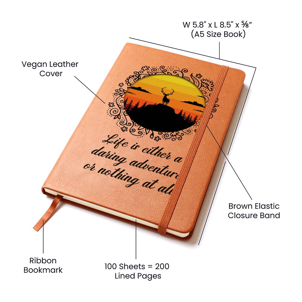 Life Is a Daring Adventure | Wilderness Journal