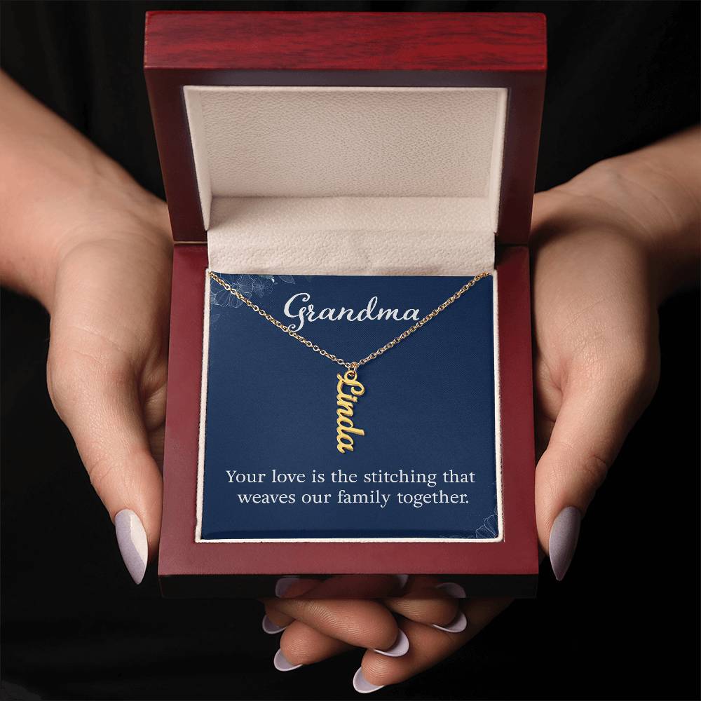 To Grandma – Personalized Multi-Name Necklace | Up to 4 Names