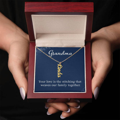 To Grandma – Personalized Multi-Name Necklace | Up to 4 Names