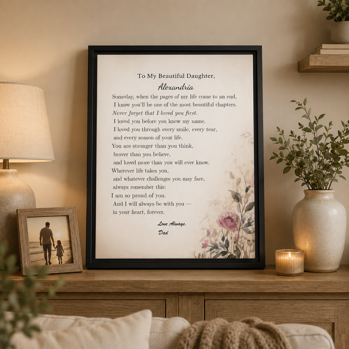 To My Daughter — A Gift From Dad She’ll Never Forget