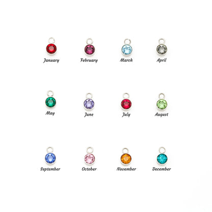 To My Daughter From Dad – Personalized Name & Birthstone Necklace
