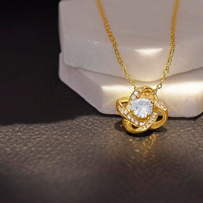 To My Granddaughter – Always Keep Me In Your Heart Necklace