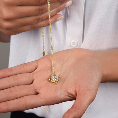 To My Bonus Daughter – Always Shine Like The Brightest Star Necklace
