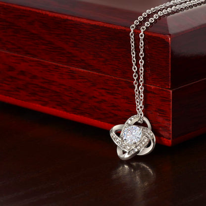 To My Bonus Daughter – Always Shine Like The Brightest Star Necklace