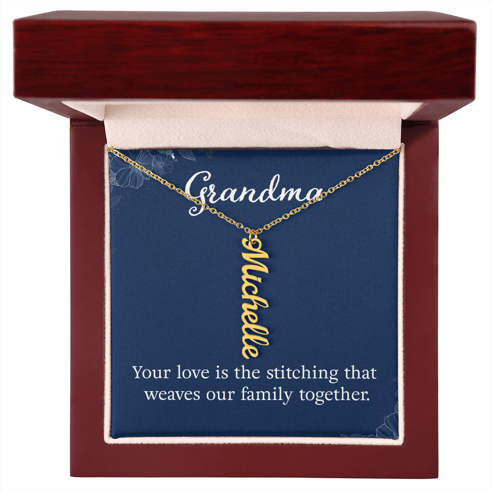 To Grandma – Personalized Multi-Name Necklace | Up to 4 Names