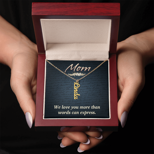 To Mom – Personalized Multi-Name Necklace | Up to 4 Names