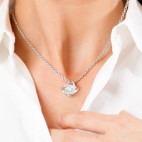 To My Bonus Daughter – Always Shine Like The Brightest Star Necklace
