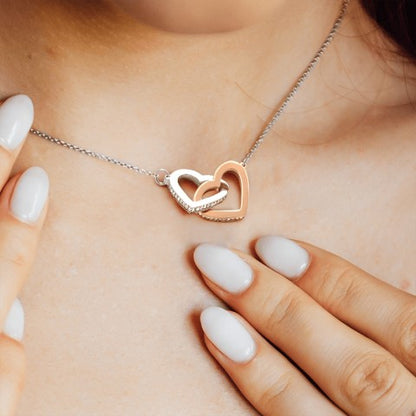 To My Mom - Thank You For Being My Friend Necklace