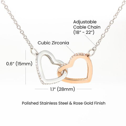 To My Mom - Thank You For Being My Friend Necklace
